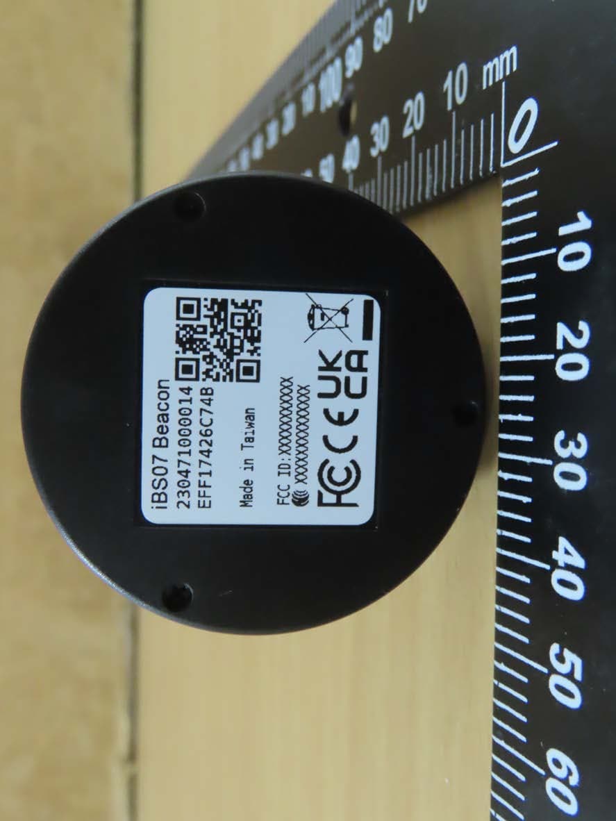 Sensor Beacon - FCC ID 2AH2IIBS07 - INGICS TECHNOLOGY CO., LTD.