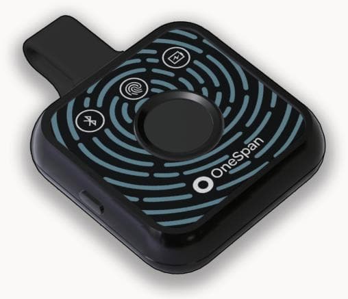 Digipass FX1 biometric authenticator - FCC ID 2AH88-FX1B - OneSpan North America Inc.