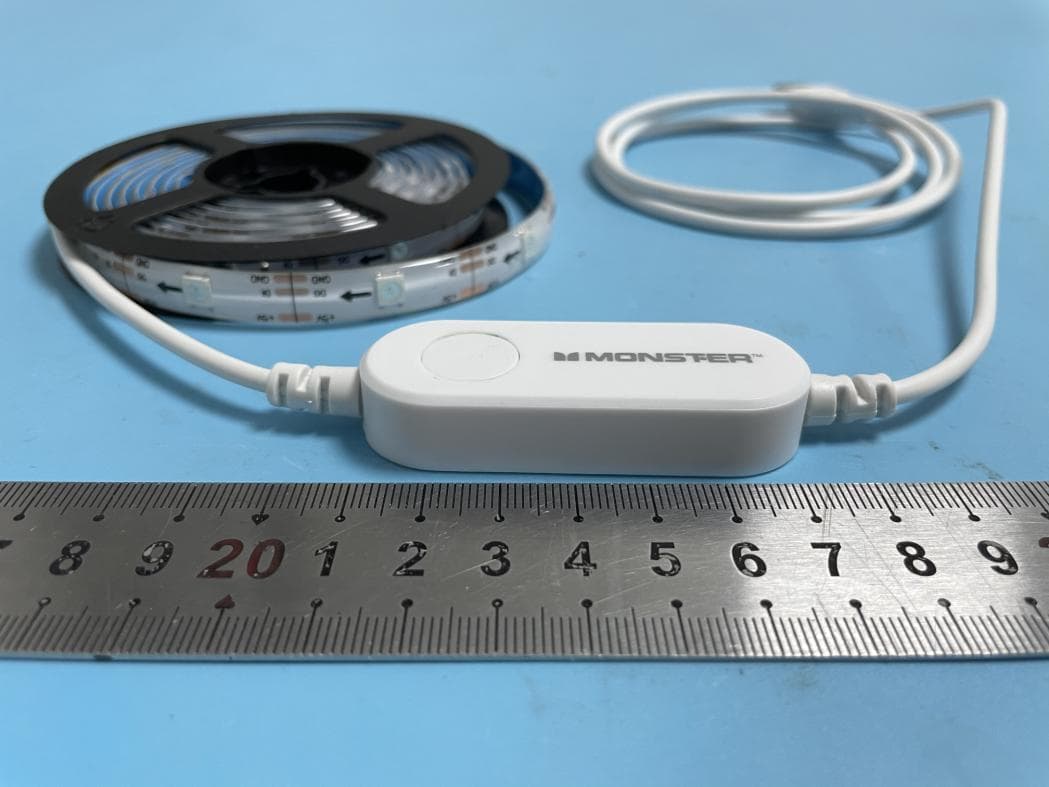 LED FLOW - 2M RGBW+IC Flow WiFi Light Strip with Sound Reactive - FCC ID 2AHAS-MLB71065 - JEM ACCESSORIES INC. (3)