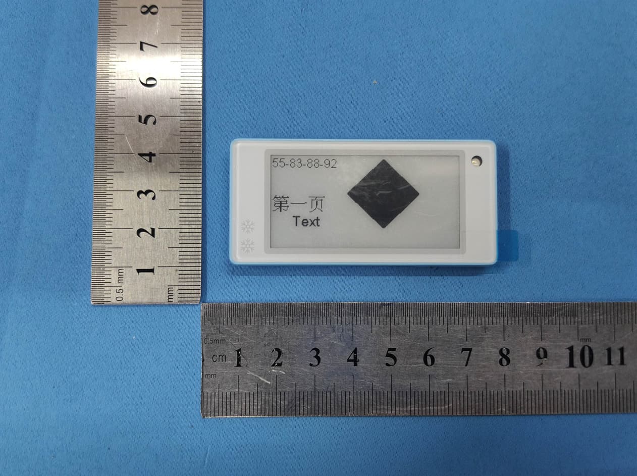 electronic shelf label - FCC ID 2AHB5-NEBULAR-213 - Zhejiang Hanshow Technology Co., Ltd.