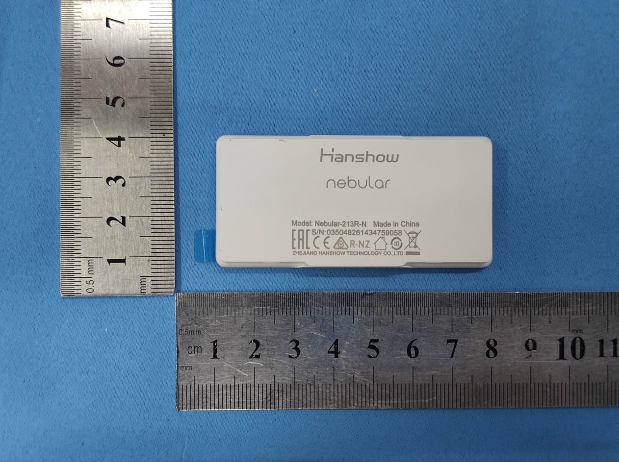 electronic shelf label - FCC ID 2AHB5-NEBULAR-213 - Zhejiang Hanshow Technology Co., Ltd. (2)