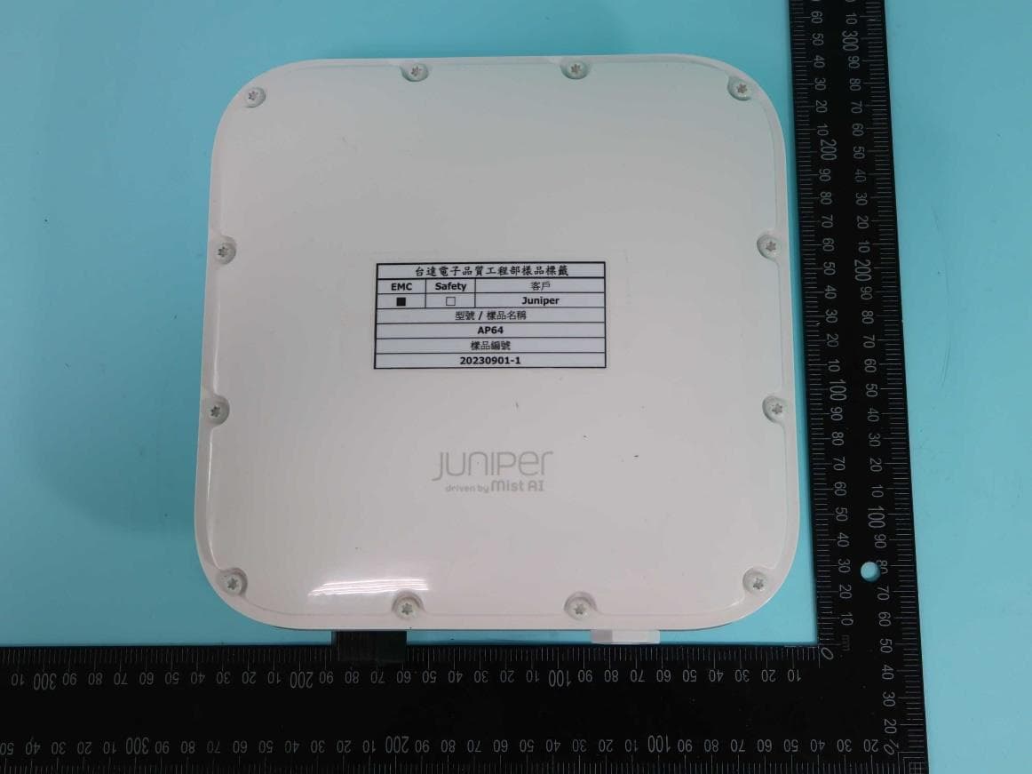 802.11ax WiFi6E 2+2+2 Access Point - FCC ID 2AHBN-AP64 - Juniper Networks, Inc. (5)