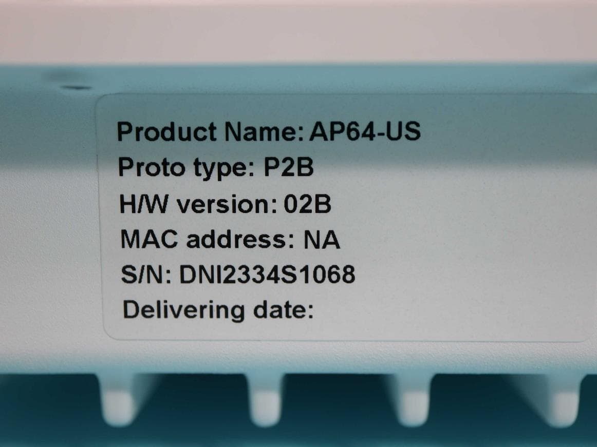 802.11ax WiFi6E 2+2+2 Access Point - FCC ID 2AHBN-AP64 - Juniper Networks, Inc. (3)