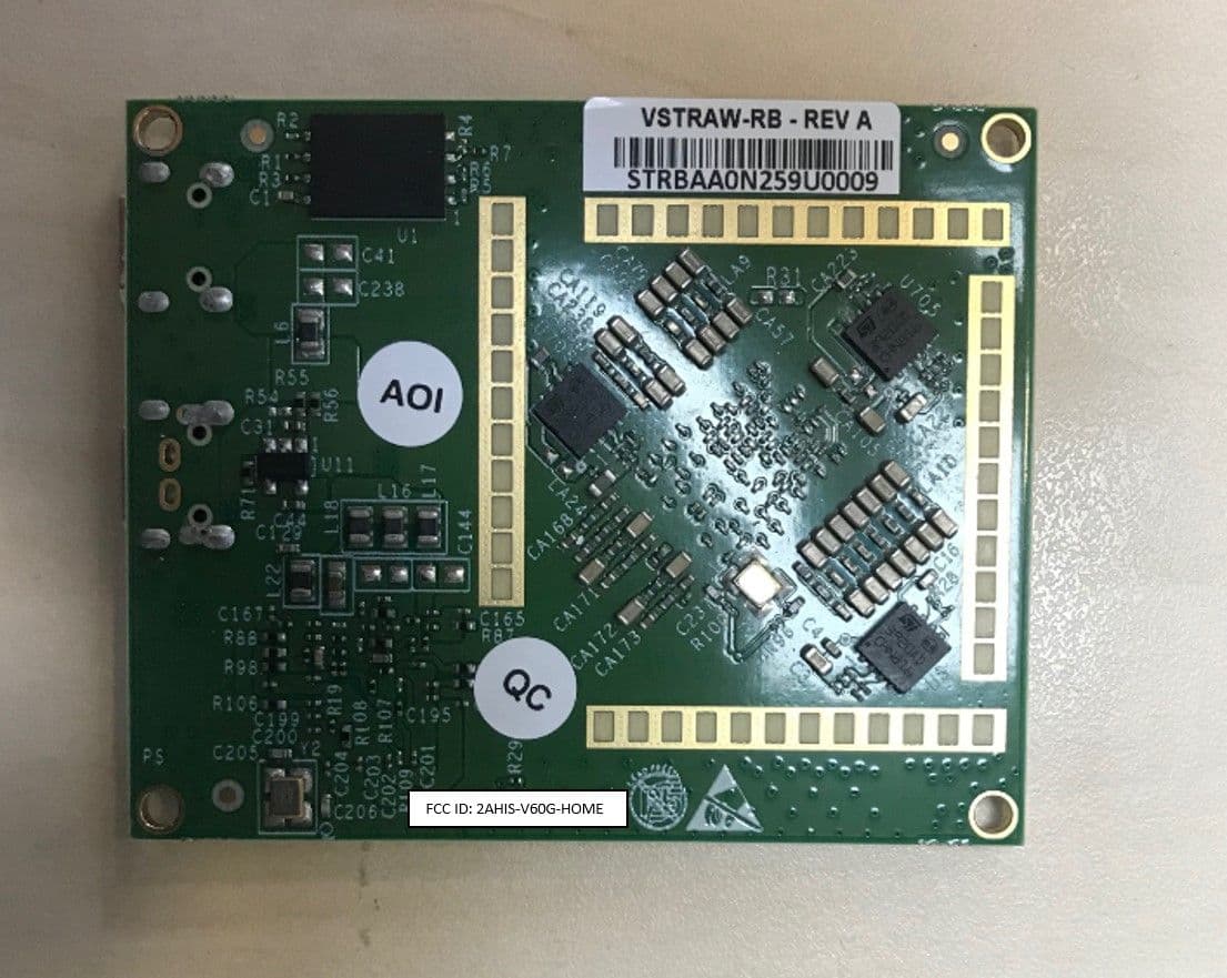 Short-range mm-wave sensor - FCC ID 2AHIS-V60G-HOME - Vayyar Imaging Ltd.