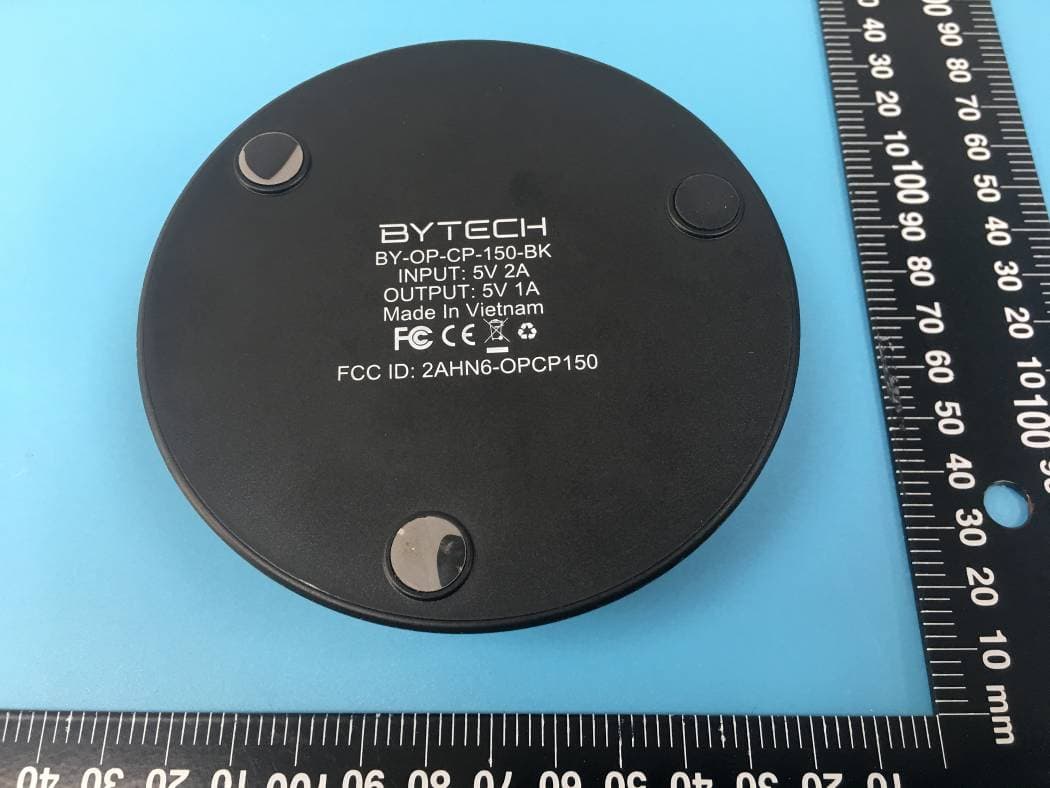 5W 1A 2 USB Wireless Charger-BK - FCC ID 2AHN6-OPCP150 - Bytech NY Inc. (3)