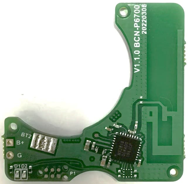 BCN-P6700(nRF521810) - FCC ID 2AHP7-BLET21 - RADIANT RFID LLC