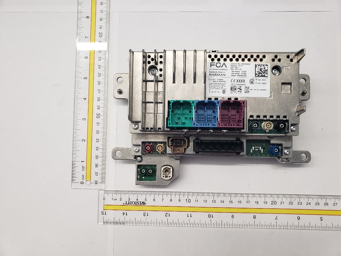 Automotive Infotainment Unit with Bluetooth/WLAN - FCC ID 2AHPN-BE2847 - Harman International Industries, Inc. (2)