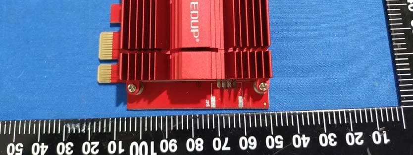Dual Band PCI Express Adapter - FCC ID 2AHRD-EP9636 - Shenzhen EDUP Electronics Technology Co.,Ltd.