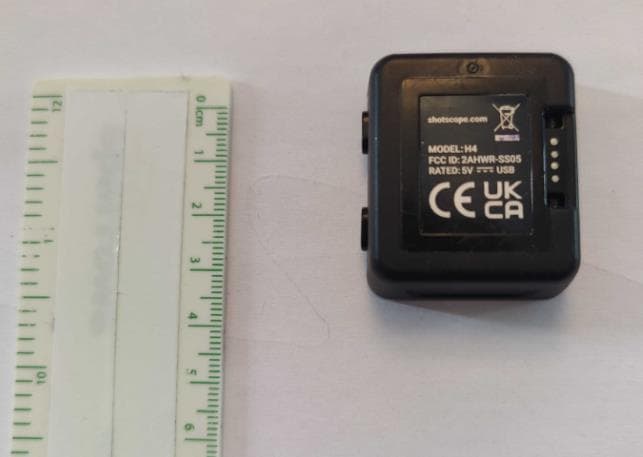 Position tracking aid for golfers with BLE and RFID - FCC ID 2AHWR-SS05 - Shot Scope Technologies Ltd