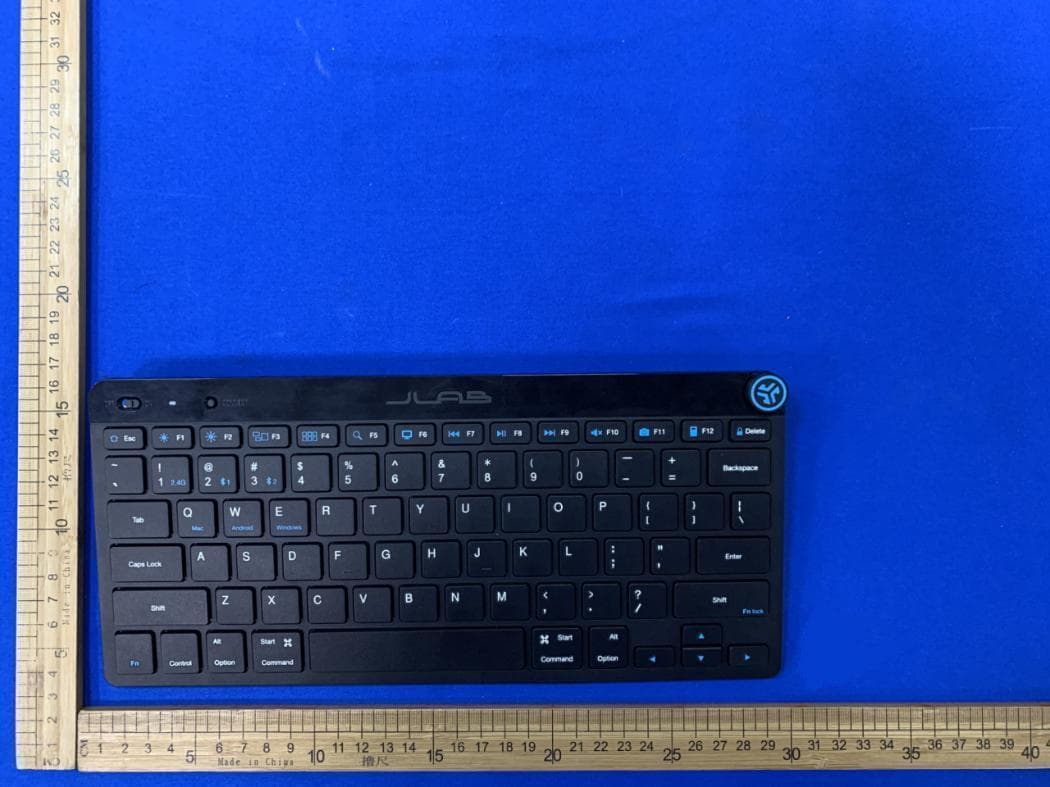 Bluetooth Keyboard - FCC ID 2AHYV-GKEYB - PEAG, LLC dba JLab Audio