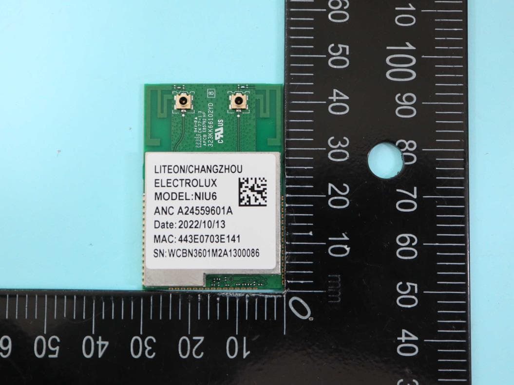 NIU6 - FCC ID 2AIBX-NIU6L - ELECTROLUX ITALIA S.p.A. (2)