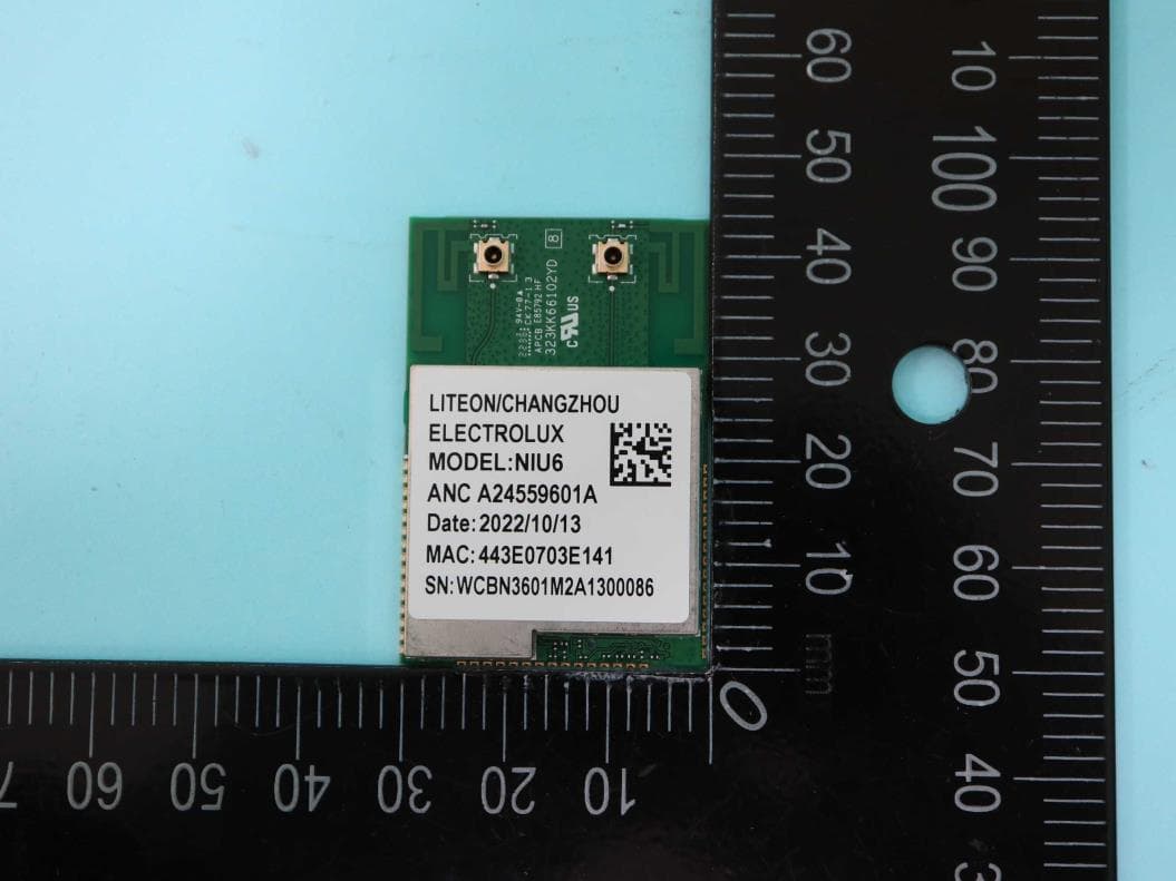 NIU6 - FCC ID 2AIBX-NIU6L - ELECTROLUX ITALIA S.p.A. (4)