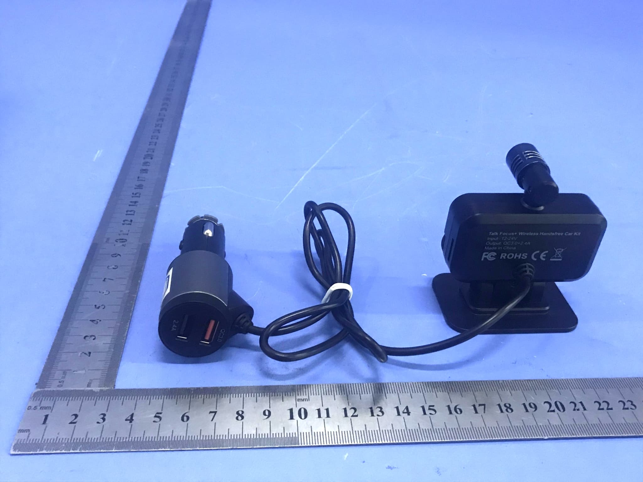 Bluetooth FM Transmitter for Car - FCC ID 2AJ5B-BT92 - SAGE HUMAN ELECTRONICS INTERNATIONAL CO.,LTD.