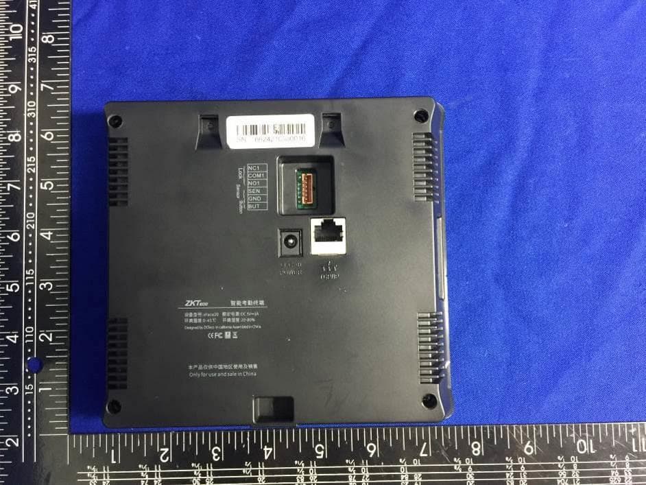 Smart Identification Terminal - FCC ID 2AJ9T-103002 - ZKTECO CO., LTD. (2)