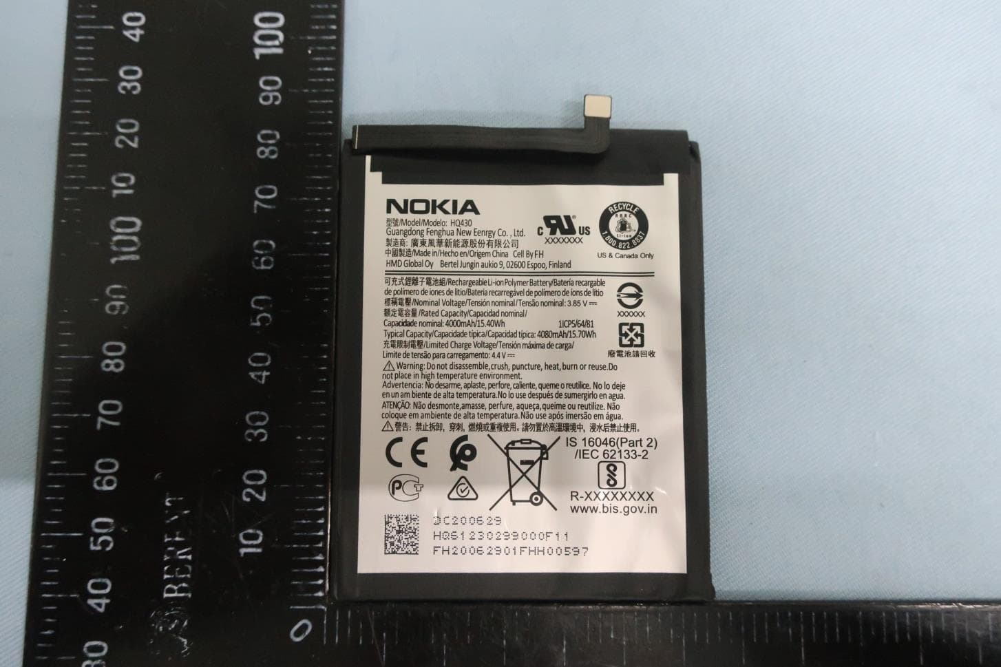 Mobile Phone - FCC ID 2AJOTTA-1285 - HMD global Oy