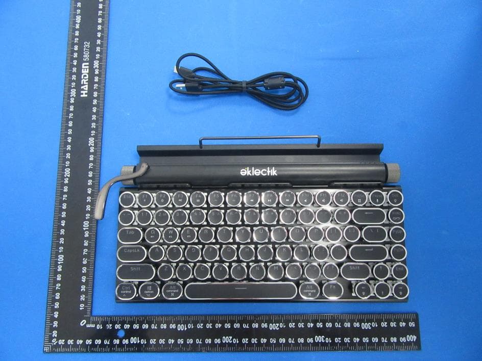 Wireless Mechanical Keyboard - FCC ID 2AJVKTWKB100 - Foto Electric Supply Co., INC. (4)