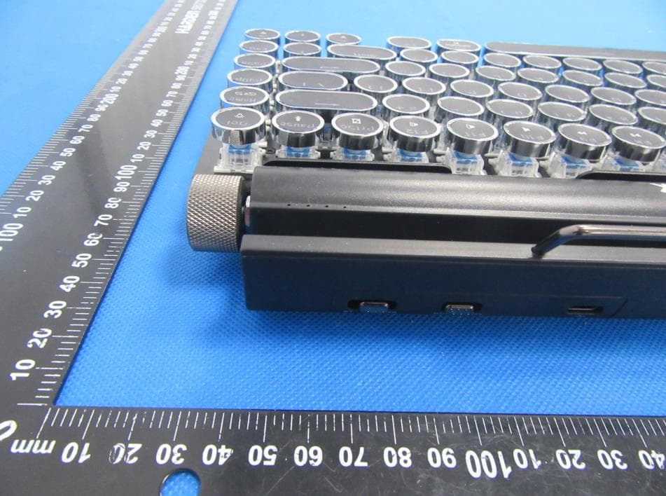 Wireless Mechanical Keyboard - FCC ID 2AJVKTWKB100 - Foto Electric Supply Co., INC. (5)