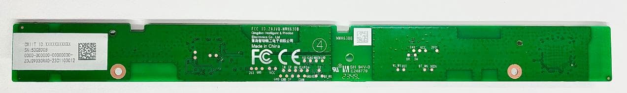 WIFI/BT Module - FCC ID 2AJVQ-MWH630B - Qingdao Intelligent&Precise Electronics Co.,Ltd (2)