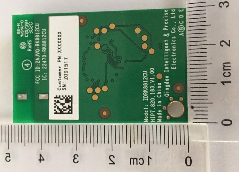 Wireless Module - FCC ID 2AJVQ-RK8812CU - Qingdao Intelligent&Precise Electronics Co.,Ltd