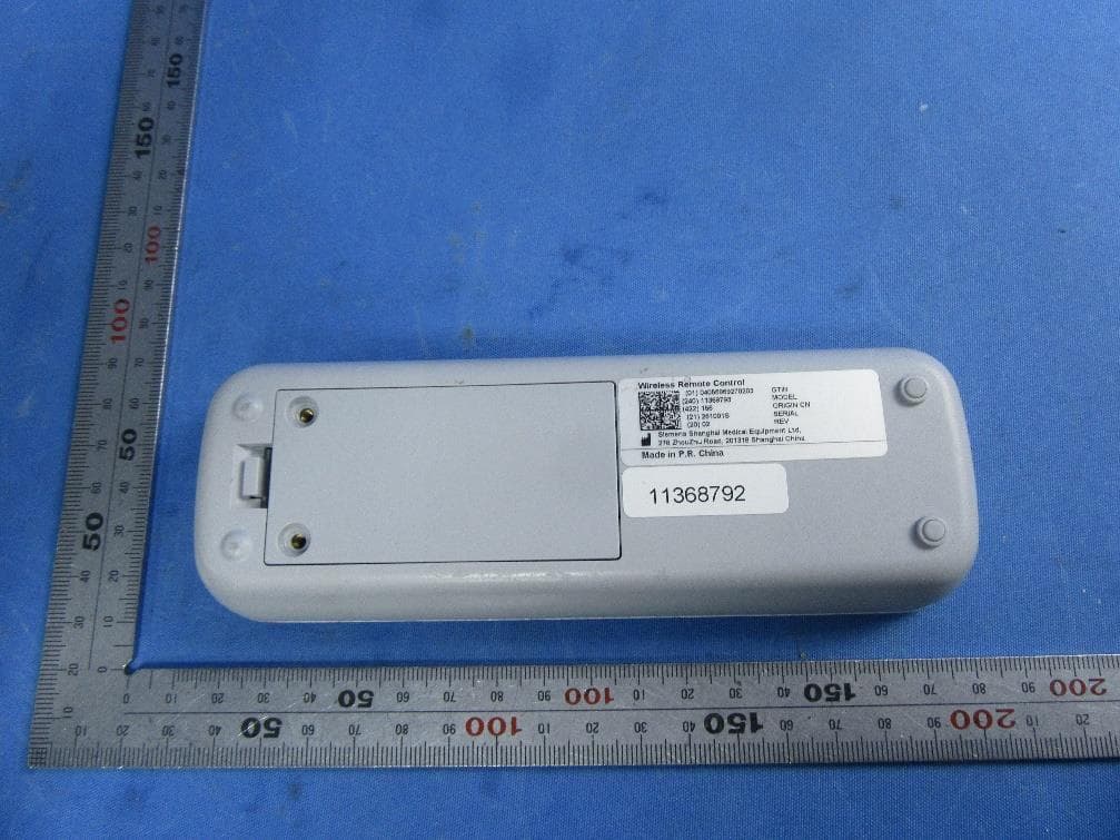 Wireless remote control - FCC ID 2AK5E-11368793A - Siemens Shanghai Medical Equipment Ltd.