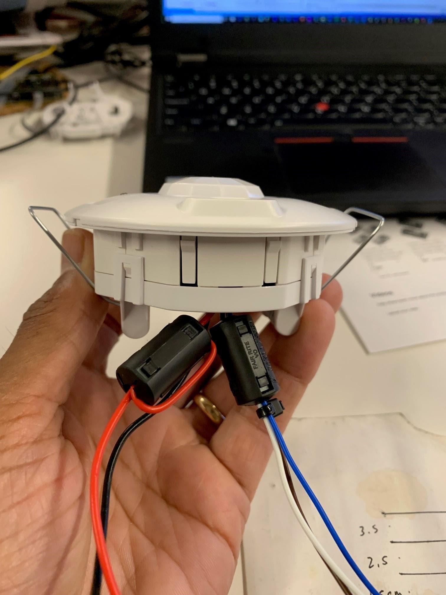 Acoustic Ceiling Sensor - FCC ID 2AKCY-OCS-L-P-D - Cooper Lighting LLC (3)