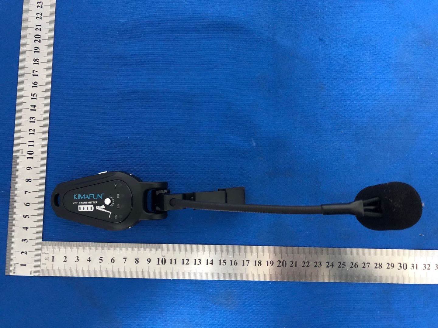 UHF Instrument Microphone - FCC ID 2AKL5-KMU208 - SHENZHEN JHC ELECTRONICS CO.,LTD (2)