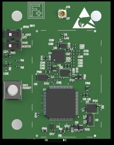 PE IoT Engine-Sub 1 GHz IPv6/6LoWPAN communication module - FCC ID 2AKPQNDWM005 - Paradox Engineering SA (2)