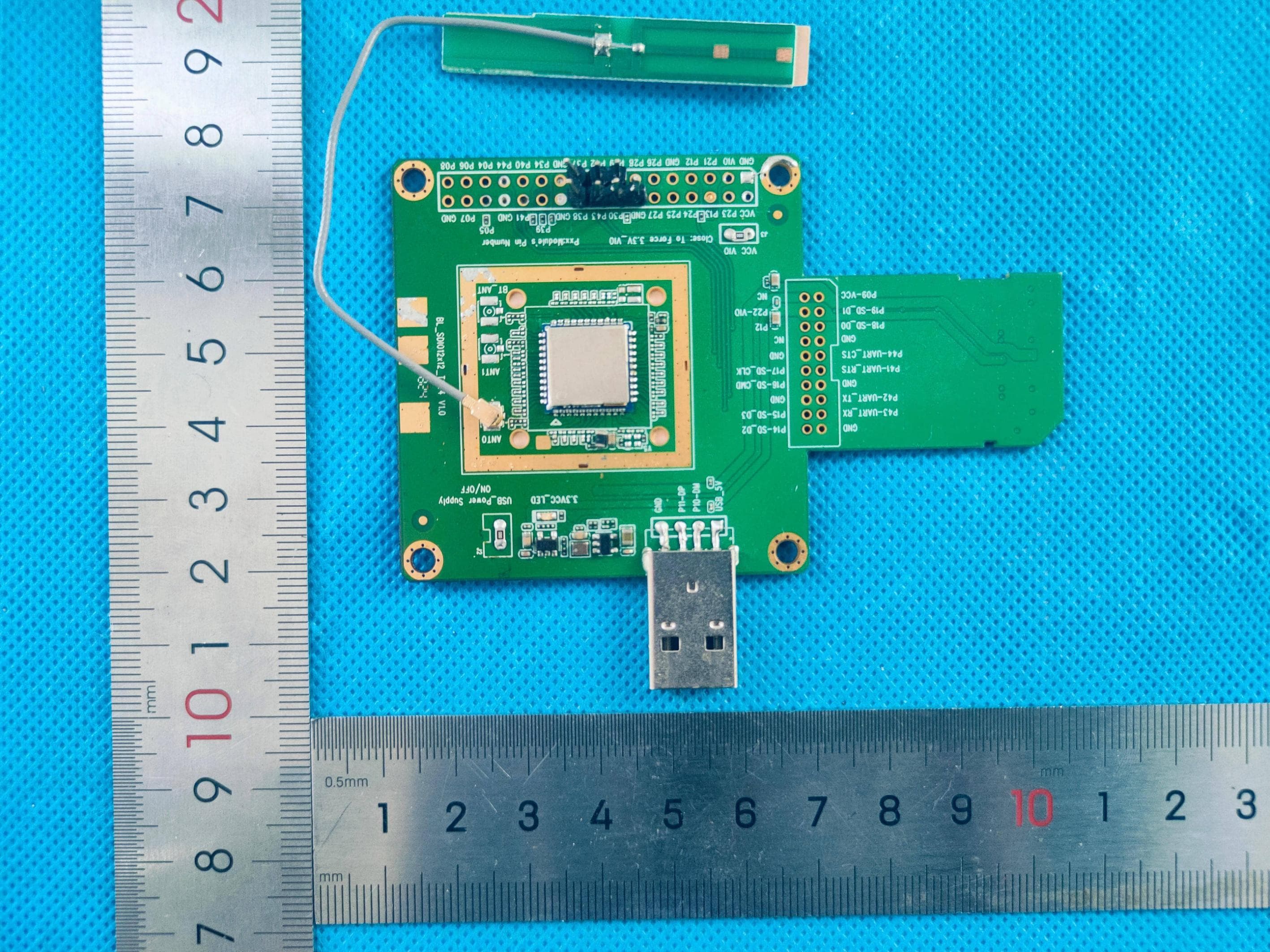 802.11ax 287Mbps WLAN + BLE v5.4 SDIO/USB Module - FCC ID 2AL6KBL-M8800DS7 - ShenZhen BiLian Electronic Co.,Ltd.