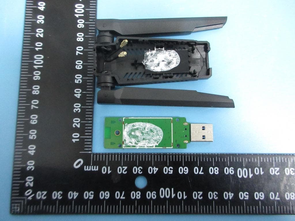 AX5400M Tri-Band High Gain Wireless USB Adapter - FCC ID 2AL6KBL-WTN5400E - ShenZhen BiLian Electronic Co.,Ltd.