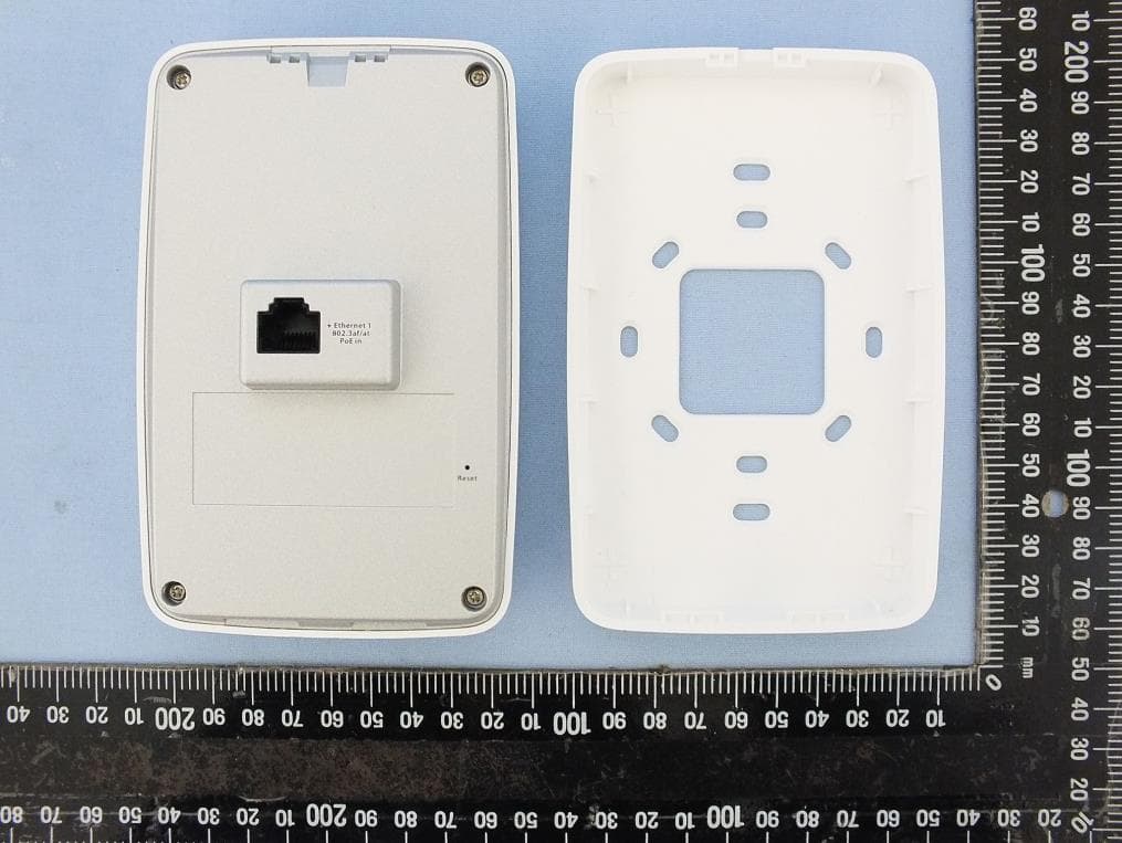 802.11ax 2x2 2-Streams Dual Concurrent Dual radios Wall Plate Access Point / 802.11ax Cloud Managed AP - FCC ID 2AL6XWAP581 - Emplus Technologies, Inc