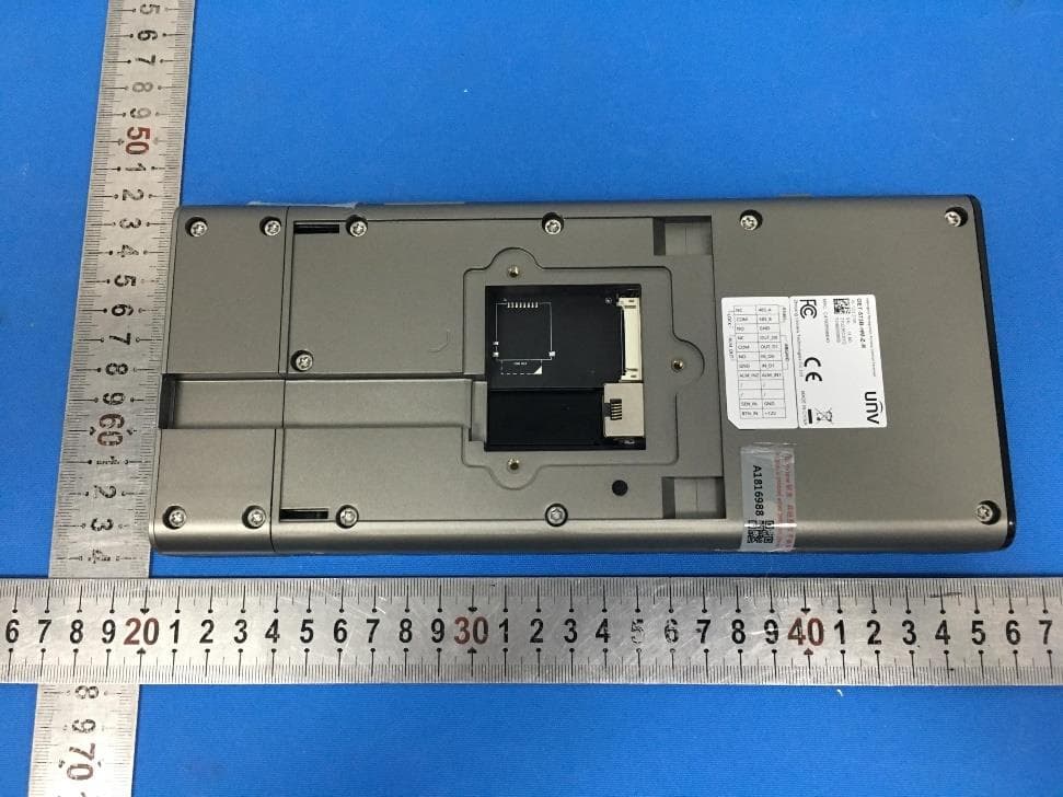 Intelligent Recognition Access Control Terminal - FCC ID 2AL8S-0235C8YQ - ZHEJIANG UNIVIEW TECHNOLOGIES CO LTD
