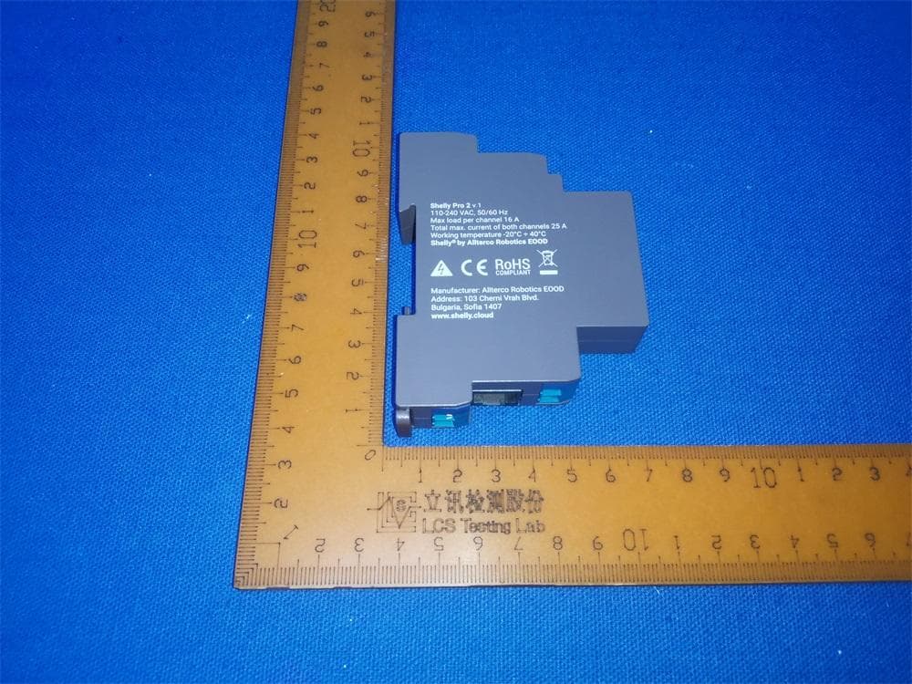 Smart switch - FCC ID 2ALAY-SHELLYPRO2 - Allterco Robotics (2)