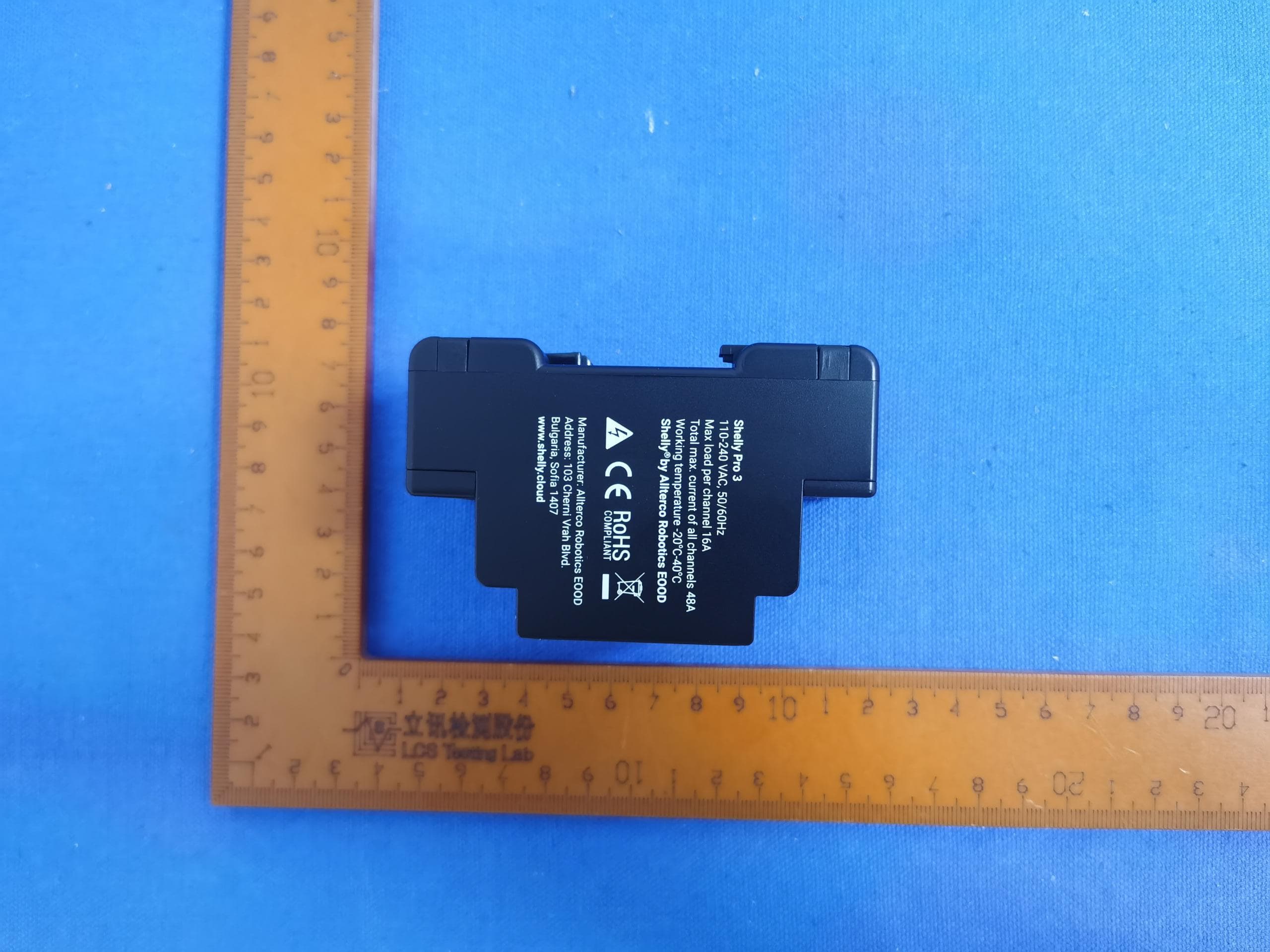 Smart switch - FCC ID 2ALAY-SHELLYPRO3 - Allterco Robotics (4)