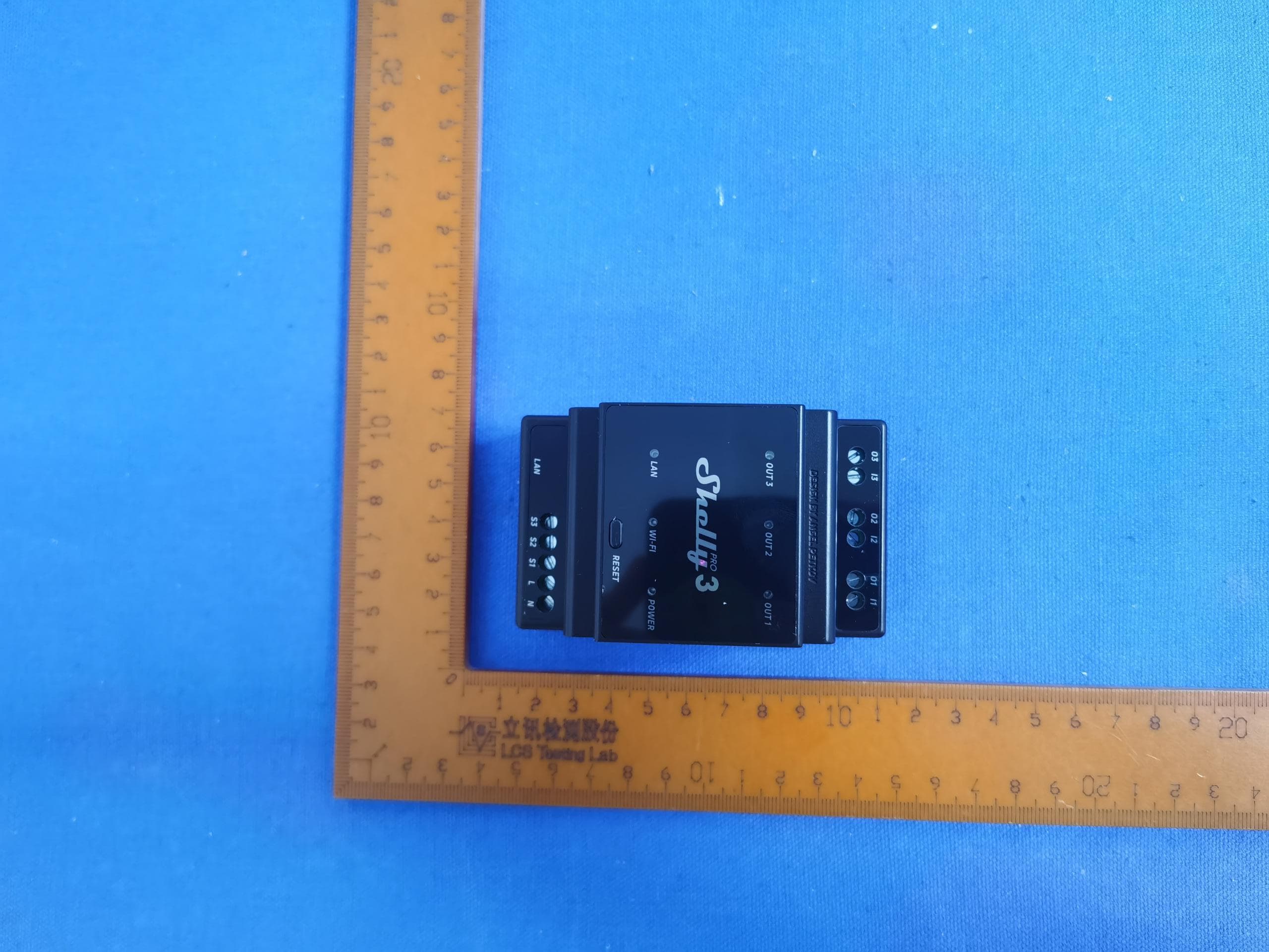 Smart switch - FCC ID 2ALAY-SHELLYPRO3 - Allterco Robotics (3)