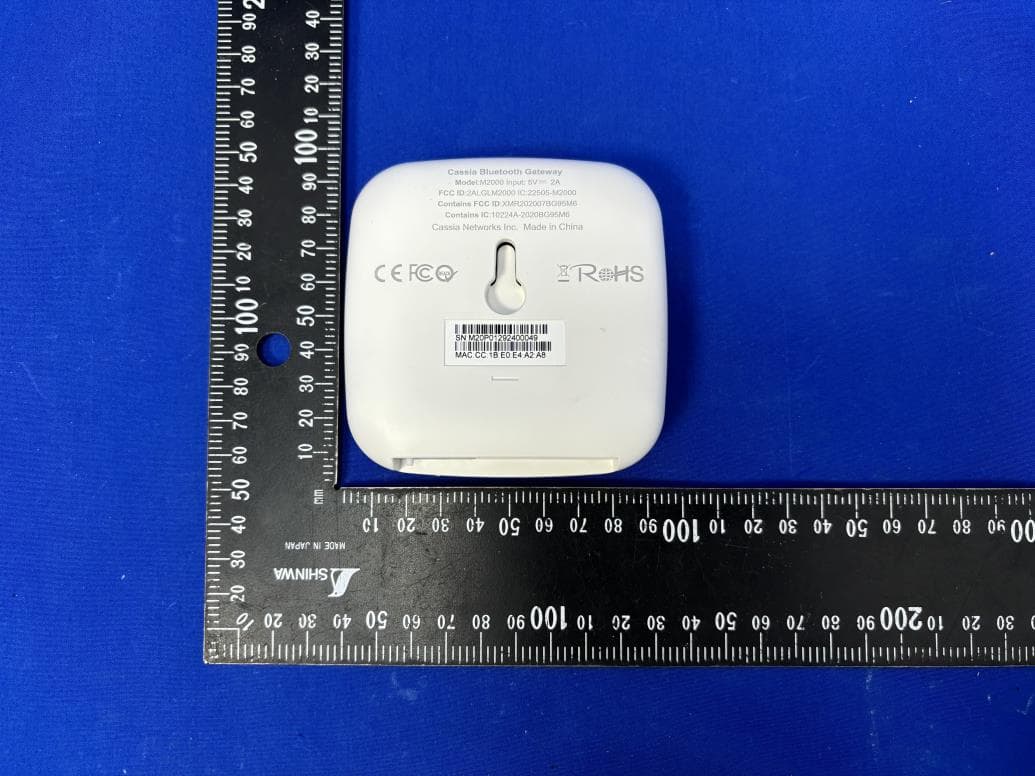 Cassia Bluetooth Gateway - FCC ID 2ALGLM2000 - Cassia Networks Inc. (3)