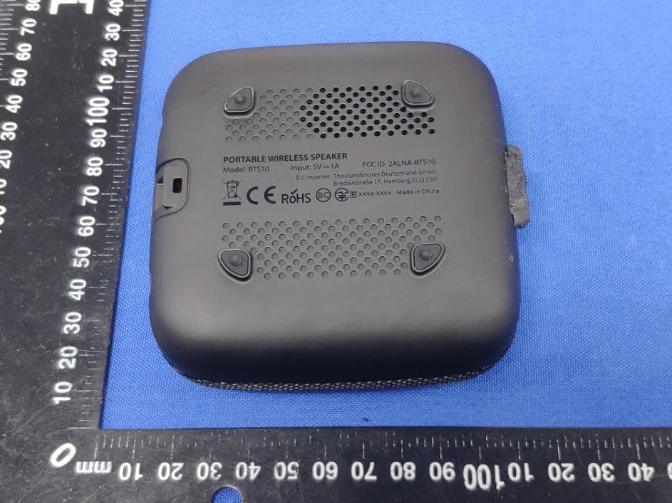 PORTABLE WIRELESS SPEAKER - FCC ID 2ALNA-BTS10 - Shenzhen Thousandshores Technology Co., Ltd. (4)