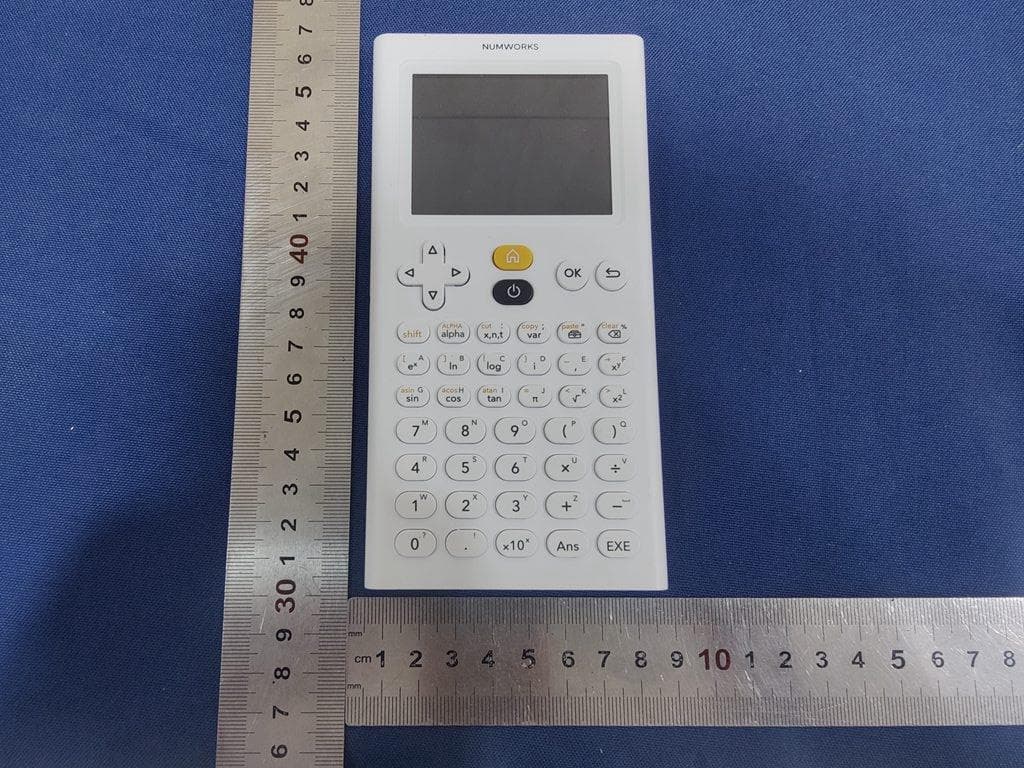 Graphing Calculator - FCC ID 2ALWP-N0120 - NumWorks SAS