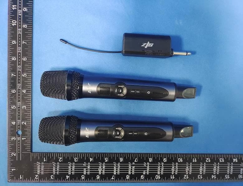 WIRELESS MICROPHONE - FCC ID 2AM3K-STZ-W202 - OKURA USA INC.