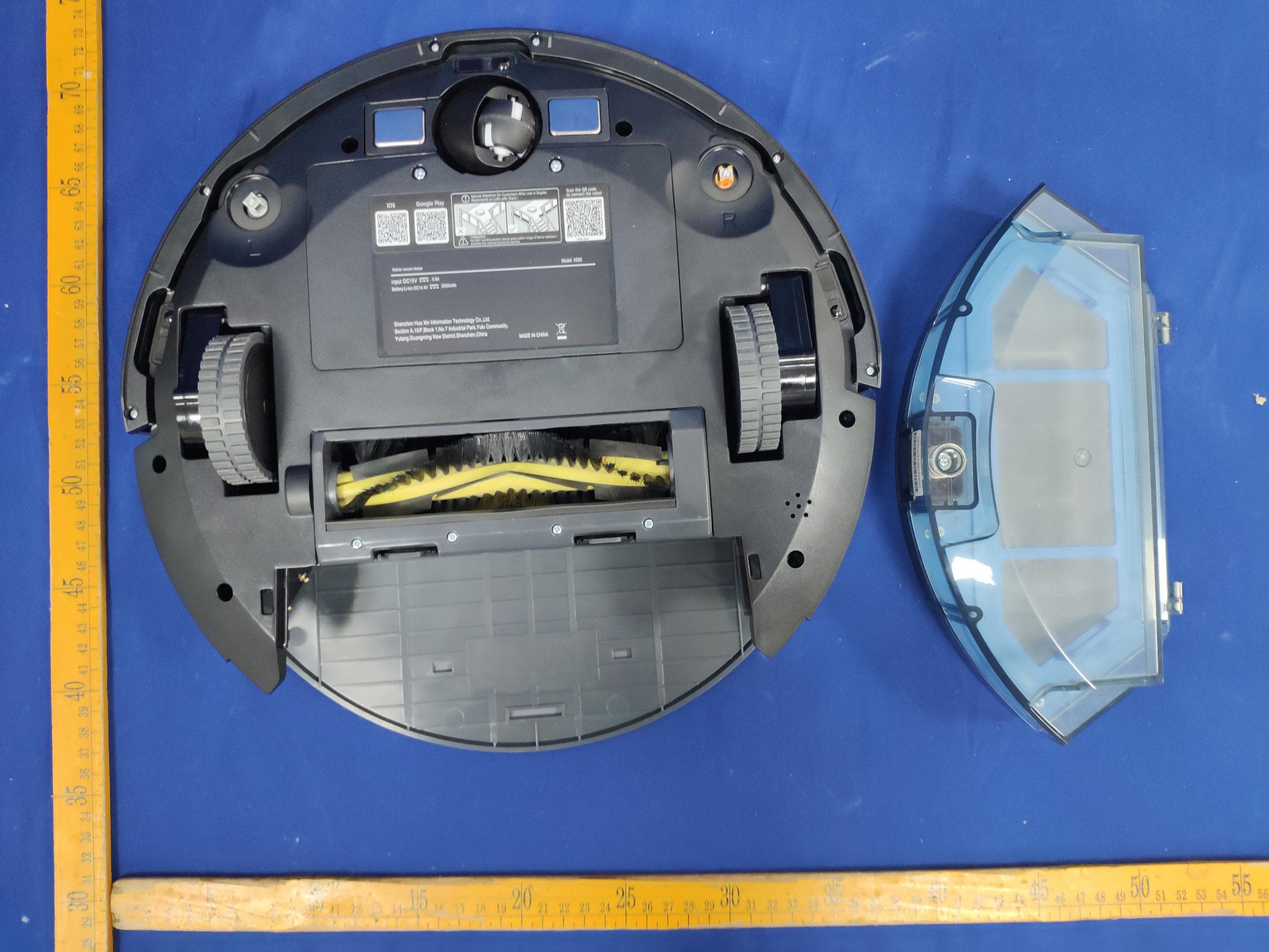 Robotic Vacuum Cleaner - FCC ID 2AMYQ-202012GD500 - Shenzhen Hua Xin Information Technology Co., Ltd (4)