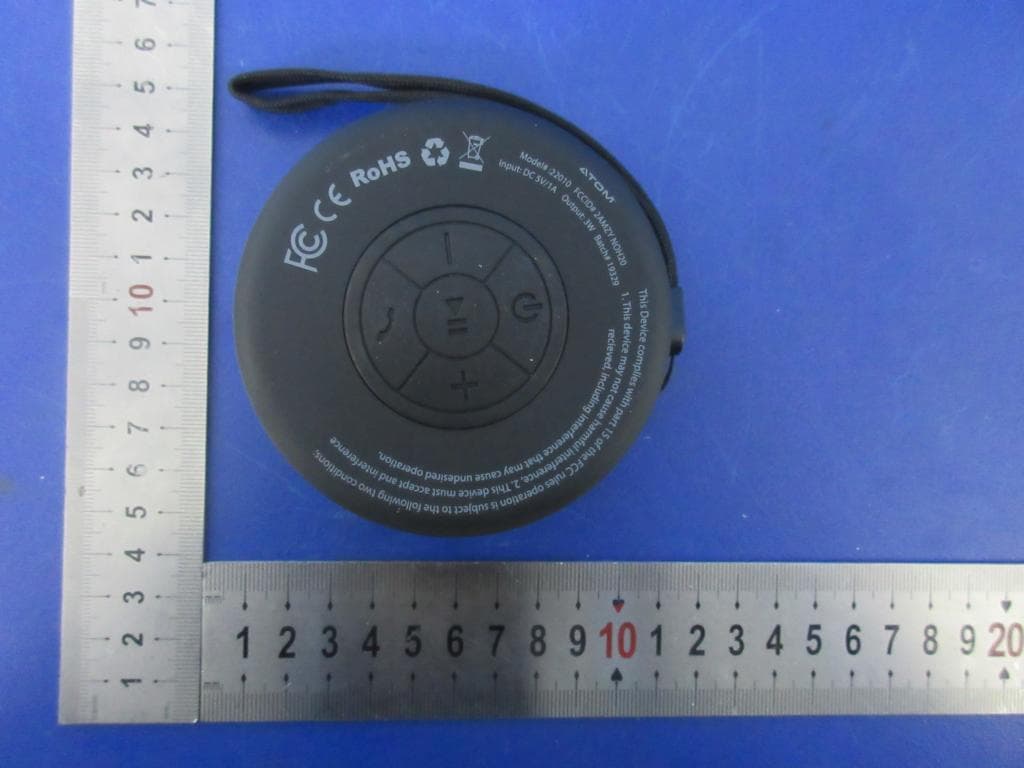 Water proof speaker - FCC ID 2AMZYNOH2O - HandStandsPromo LLC (5)