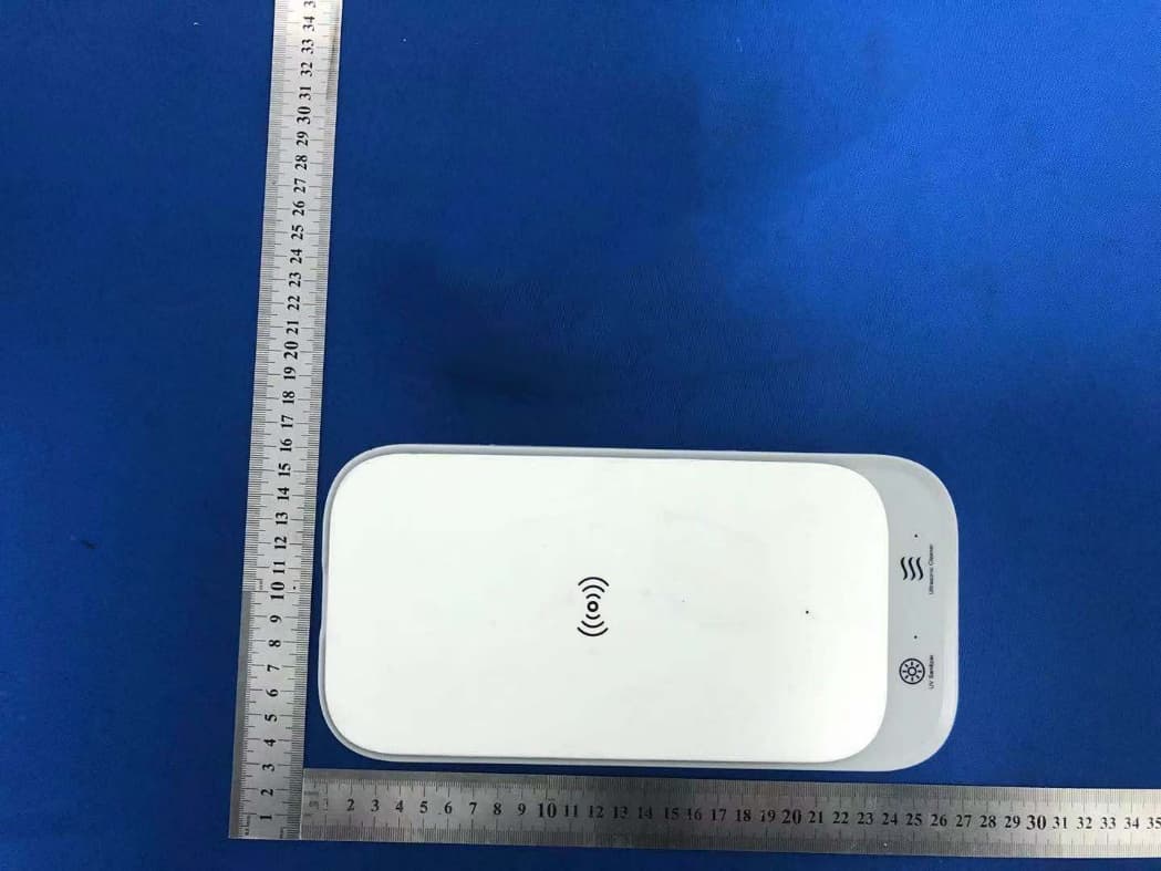 Ultrasonic Cleaner w/Wireless Charging UV Sanitizer - FCC ID 2AN8FMSL-M6057 - Shenzhen Mossloo Industrial Co.,Ltd