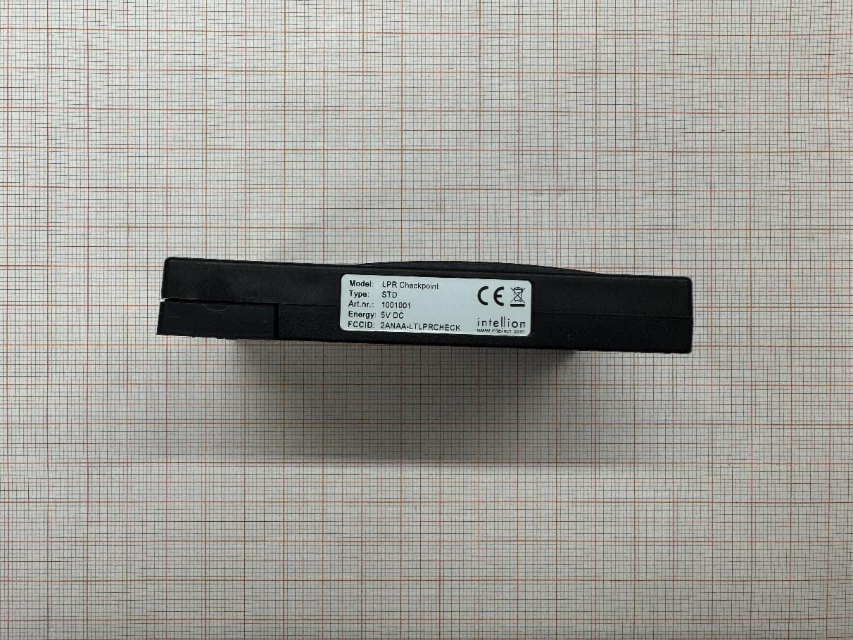 LotTrack LPR Checkpoint - FCC ID 2ANAA-LTLPRCHECK - Intellion AG (2)