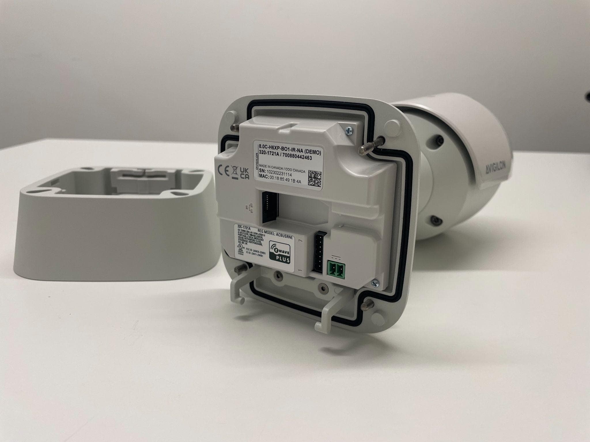 Security camera with a Z-Wave controller - FCC ID 2ANC5-ZWB1 - Avigilon Corporation