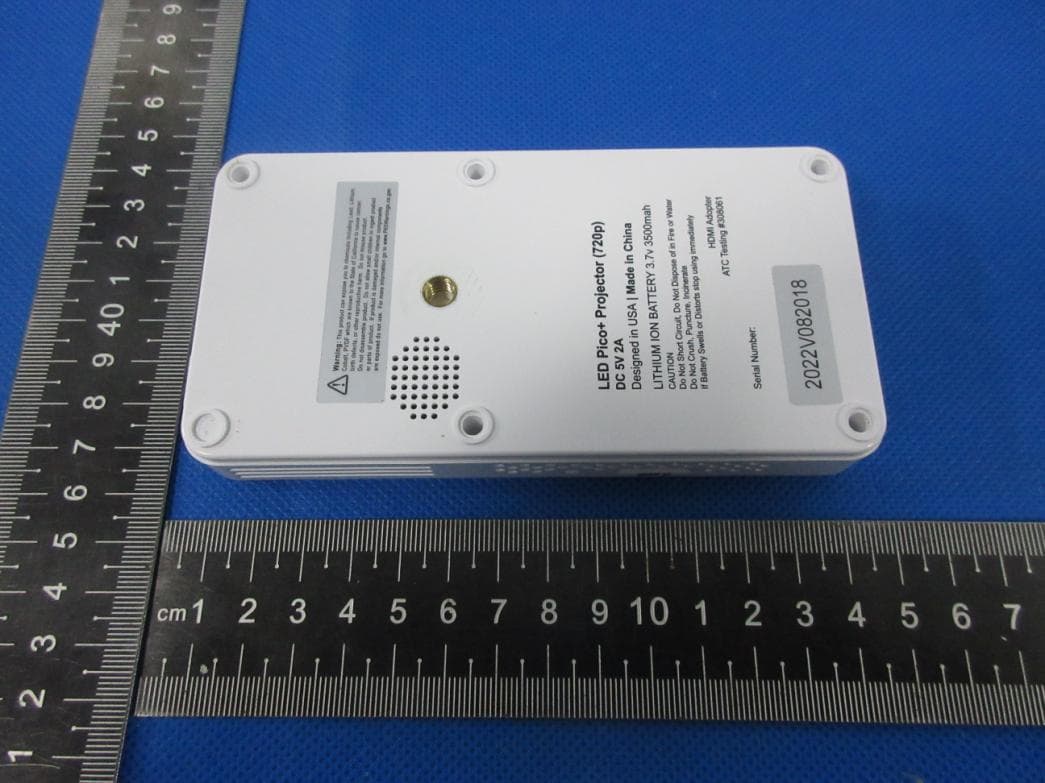 Pico Projector LED PICO + with WiFi - FCC ID 2ANH2-LEDPICOPLUS - AAXA Technologies Inc (3)