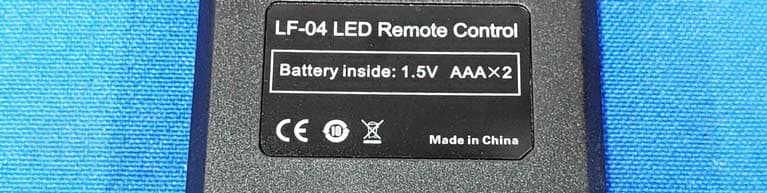 REMOTE - FCC ID 2ANIV-LF-04 - Shenzhen Neewer Technology Co., Ltd