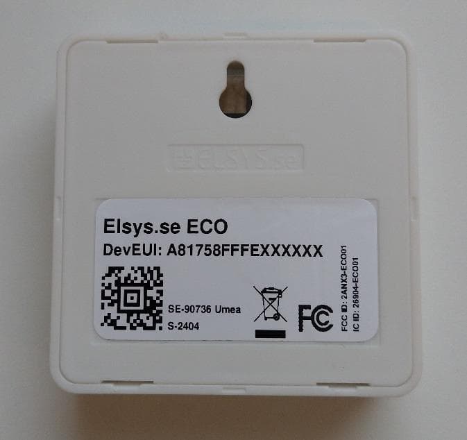 LoRa device - FCC ID 2ANX3-ECO01 - Elektroniksystem i Umea AB