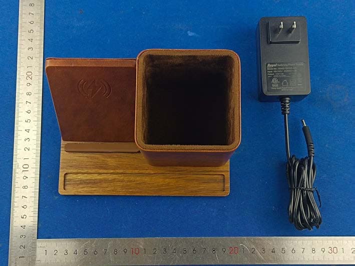 Desk Organizer with Wireless Charging Pencil Cup - FCC ID 2AO23-DO2W - Chug, Inc. (3)
