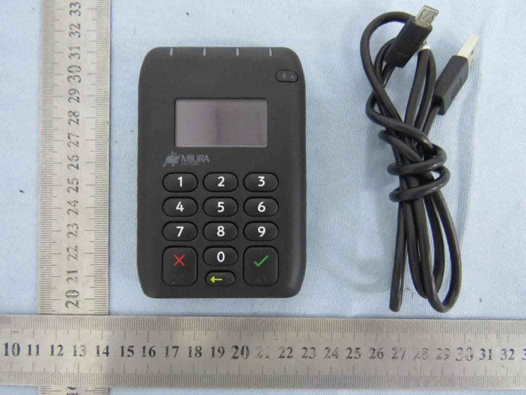 Portable payment terminal - FCC ID 2AO4FM010-3 - Miura Systems Ltd (3)
