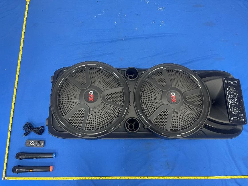 Bluetooth speaker - FCC ID 2AOMX-PBX-1520 - QFX Inc.