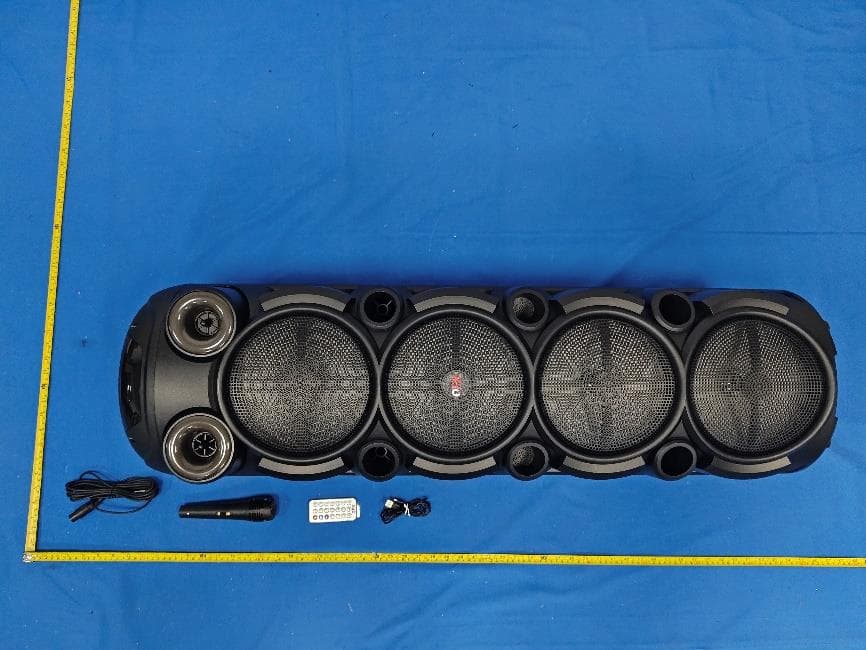 Bluetooth speaker - FCC ID 2AOMX-PBX-814 - QFX Inc.
